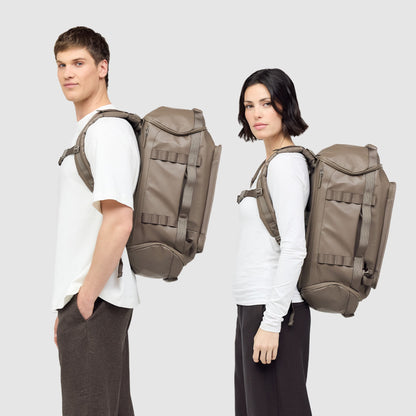 Lisbon Duffle Backpack Large Walnut