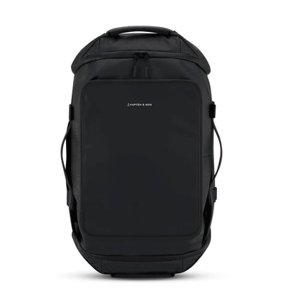 Lisbon Duffle Backpack Small All Black 