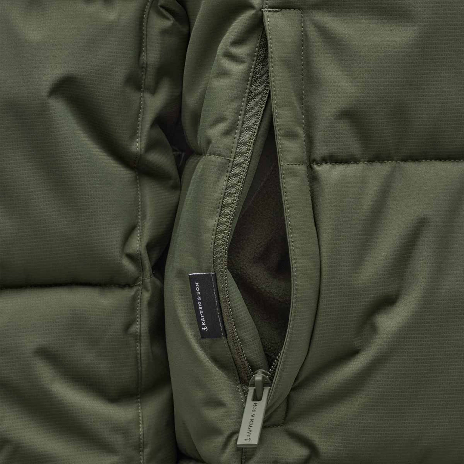 Winter Puffer Jacket All Black