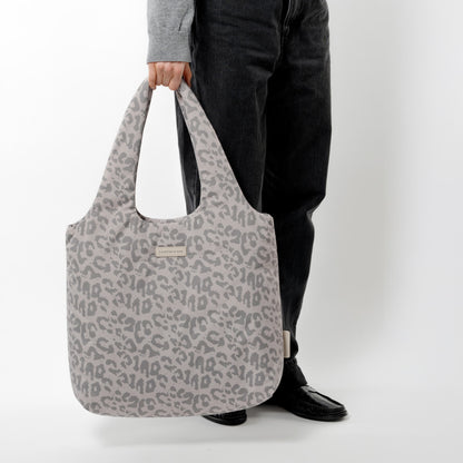 Skara Cloud Shopper Leo Dark Brown