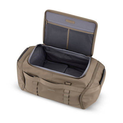 Lisbon Duffle Backpack Small All Black 