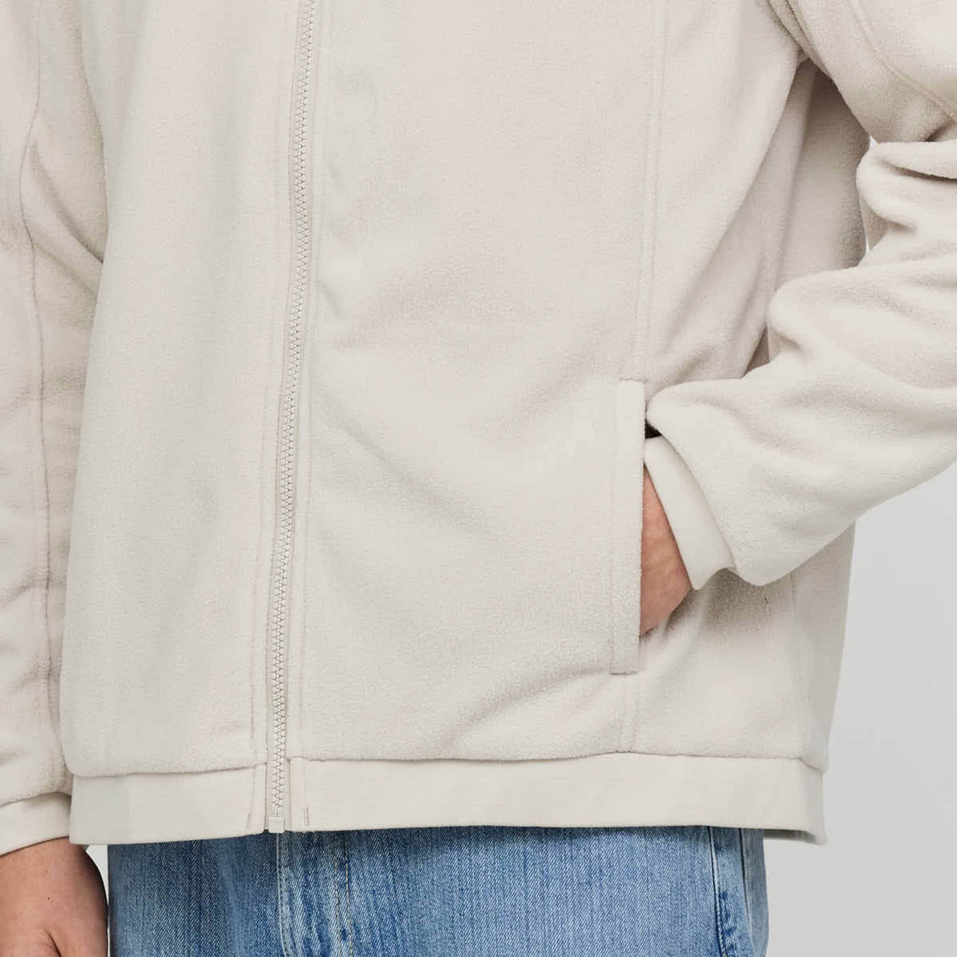 Light Fleece Jacket Olive