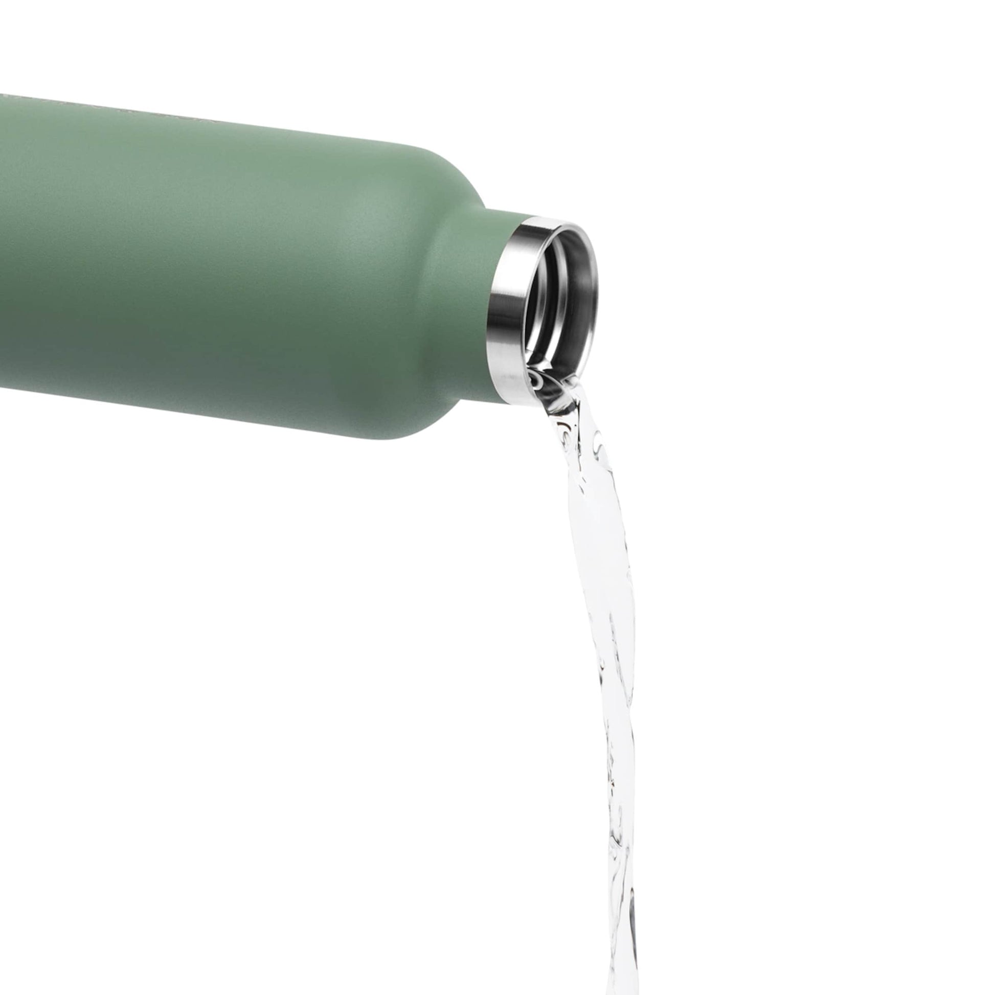 Water Bottle Steel Black
