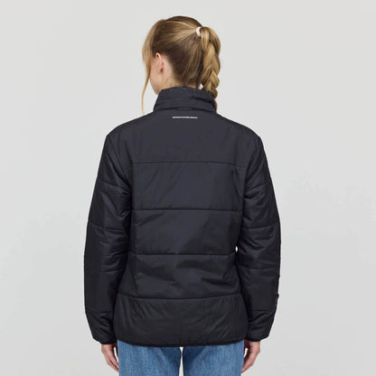Puffer Jacket Cord All Black