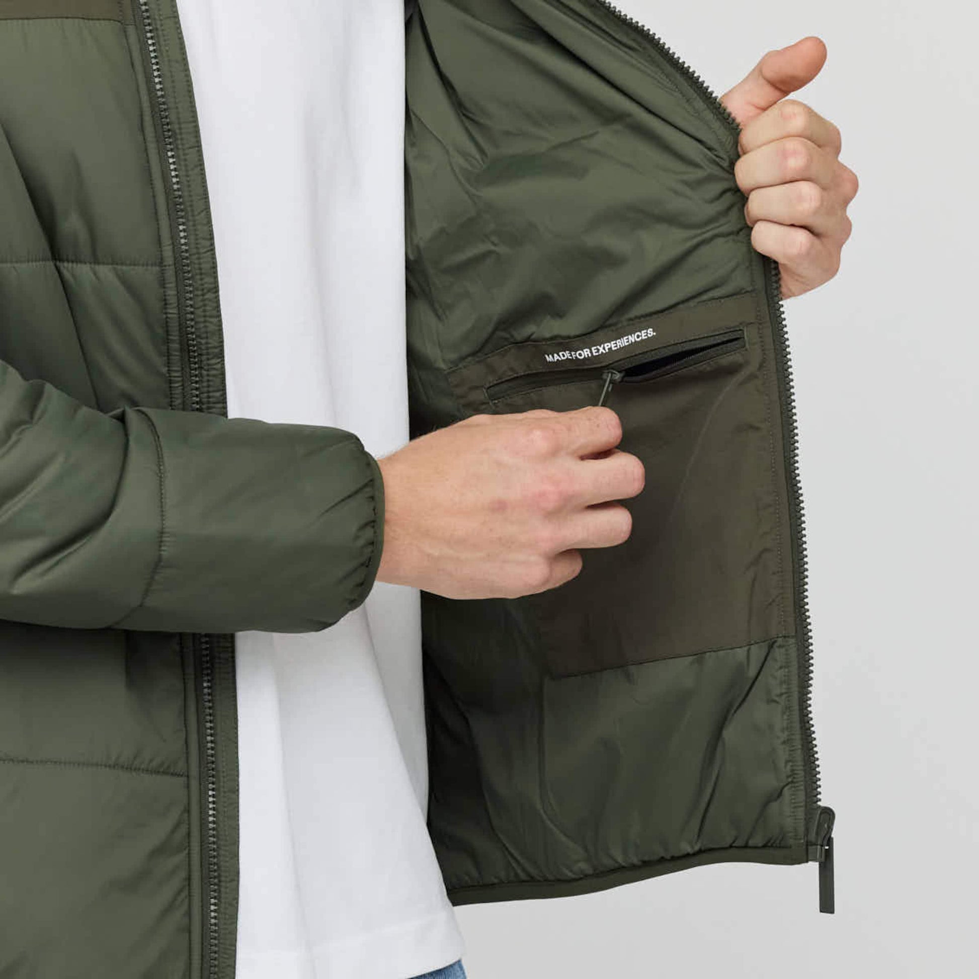 Puffer 3in1 Rain Jacket Olive