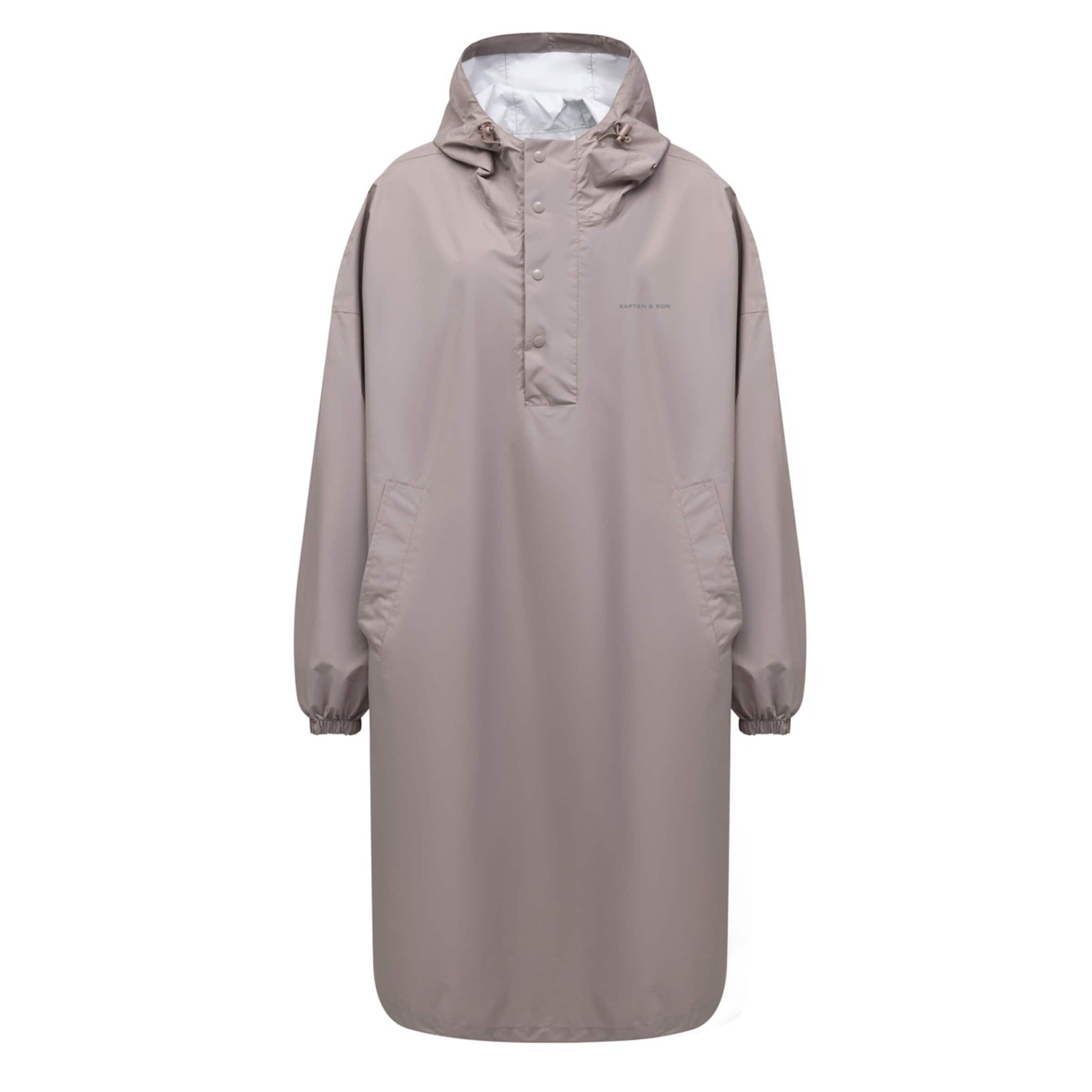 Rain Poncho All Black
