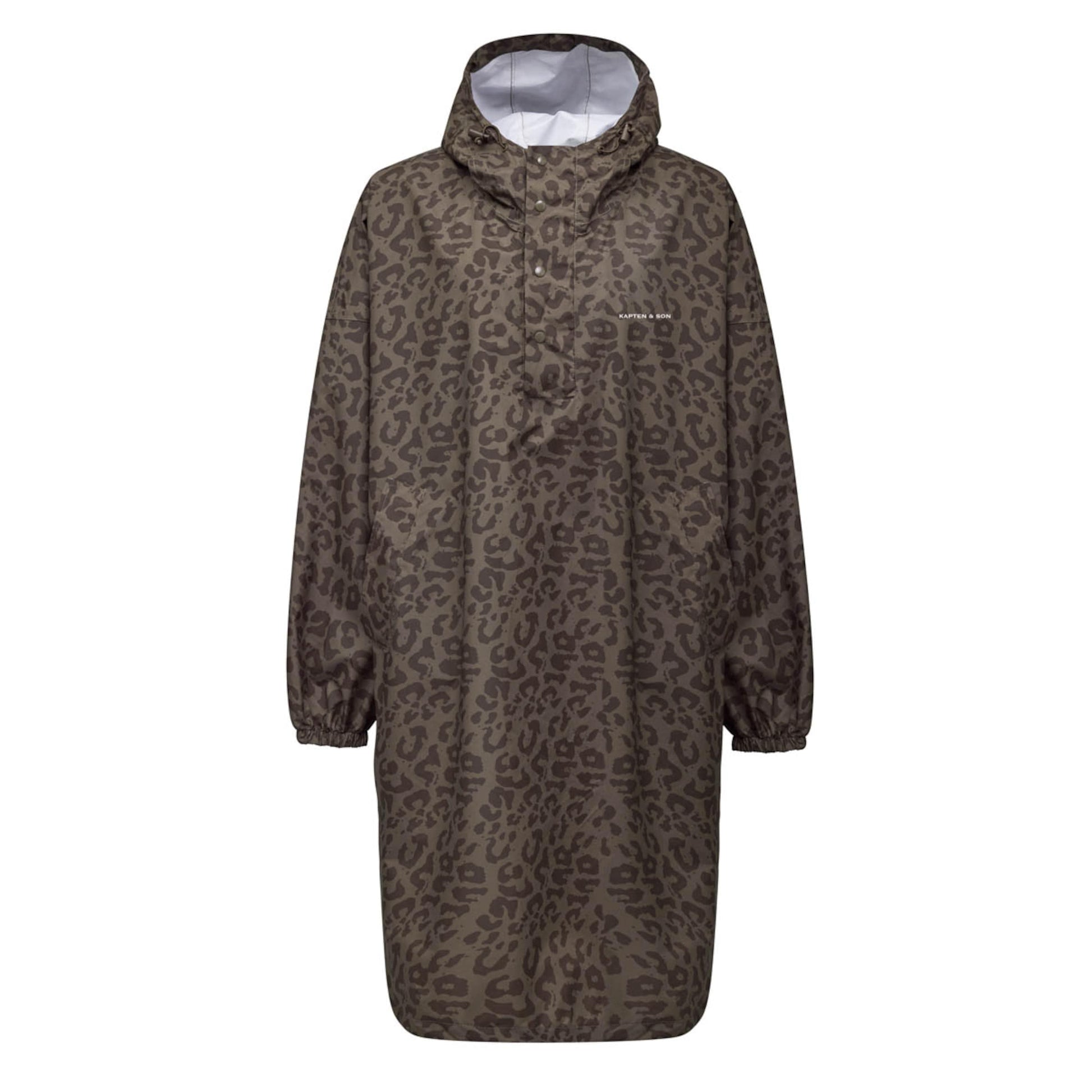 Rain Poncho All Black