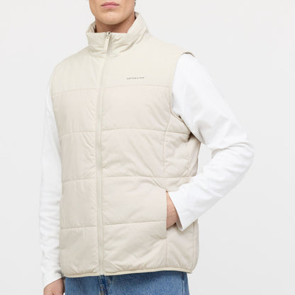 Light Puffer Vest Sandstone