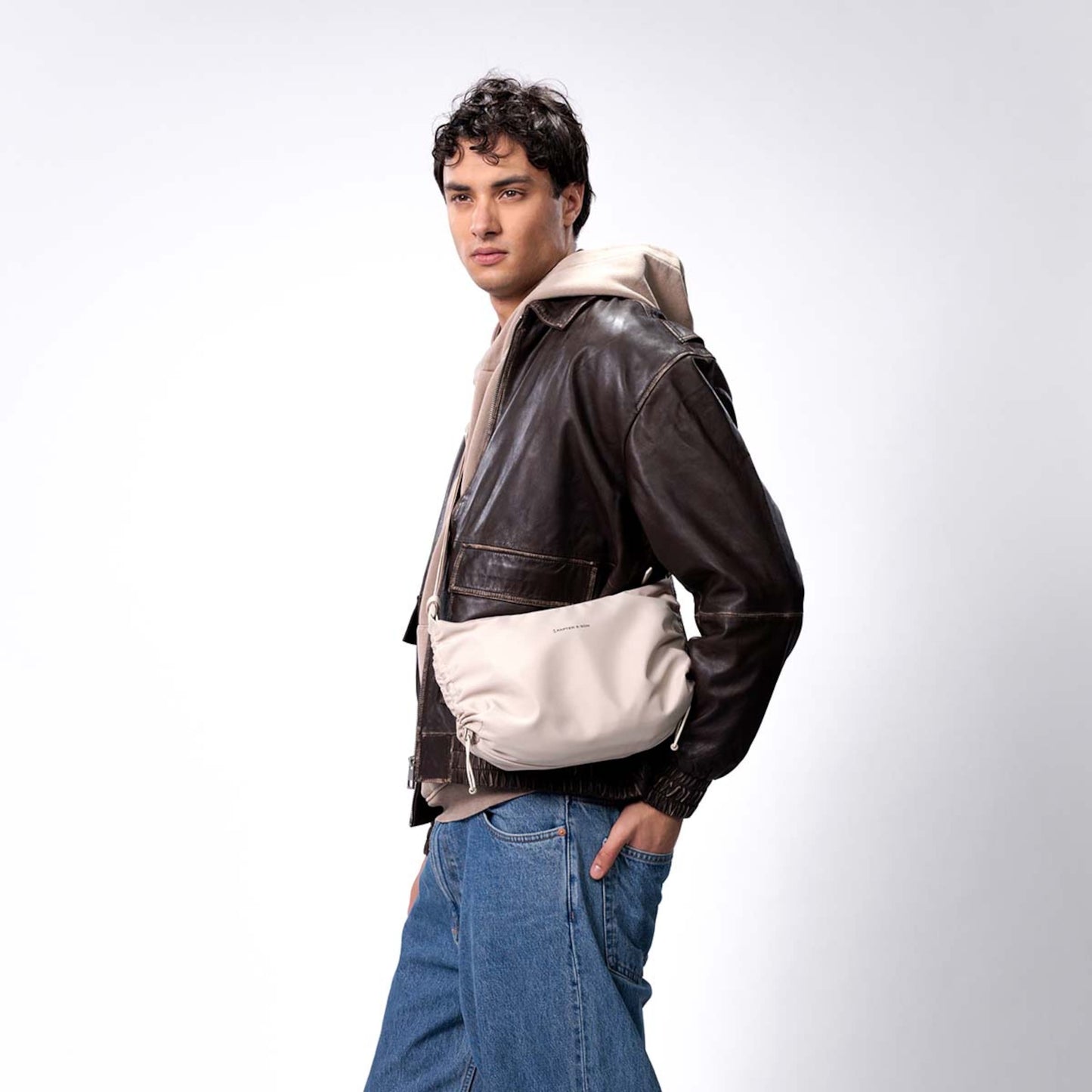 Skara Small Fleece Sandstone