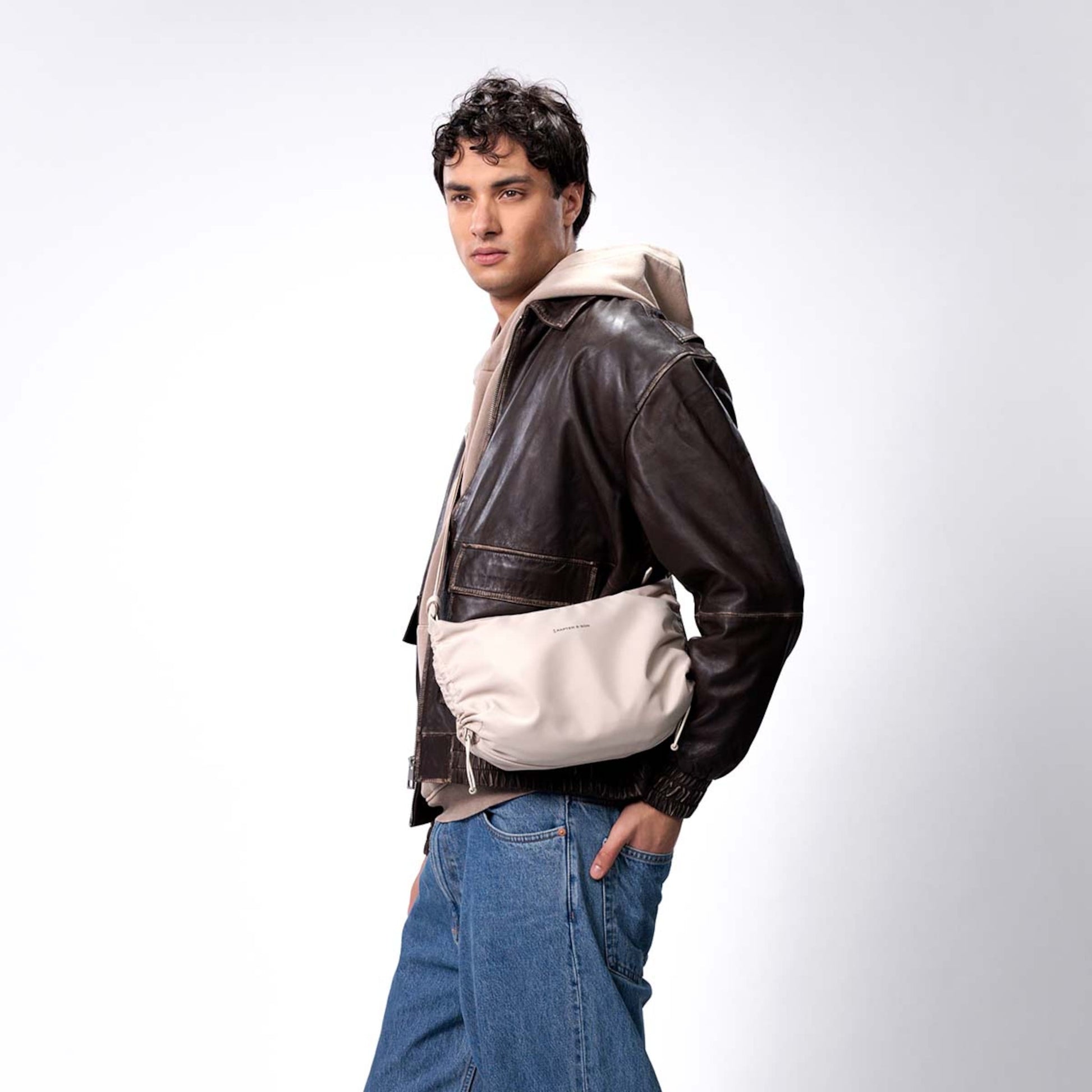 Skara Large Fleece Sandstone